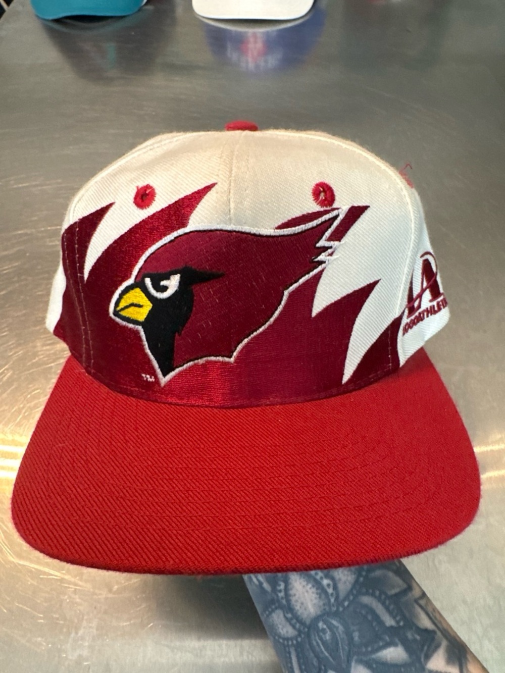 Vintage Arizona Cardinals Sharktooth Hat